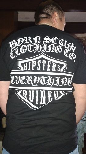 Customer photo review of RUINED T-SHIRT