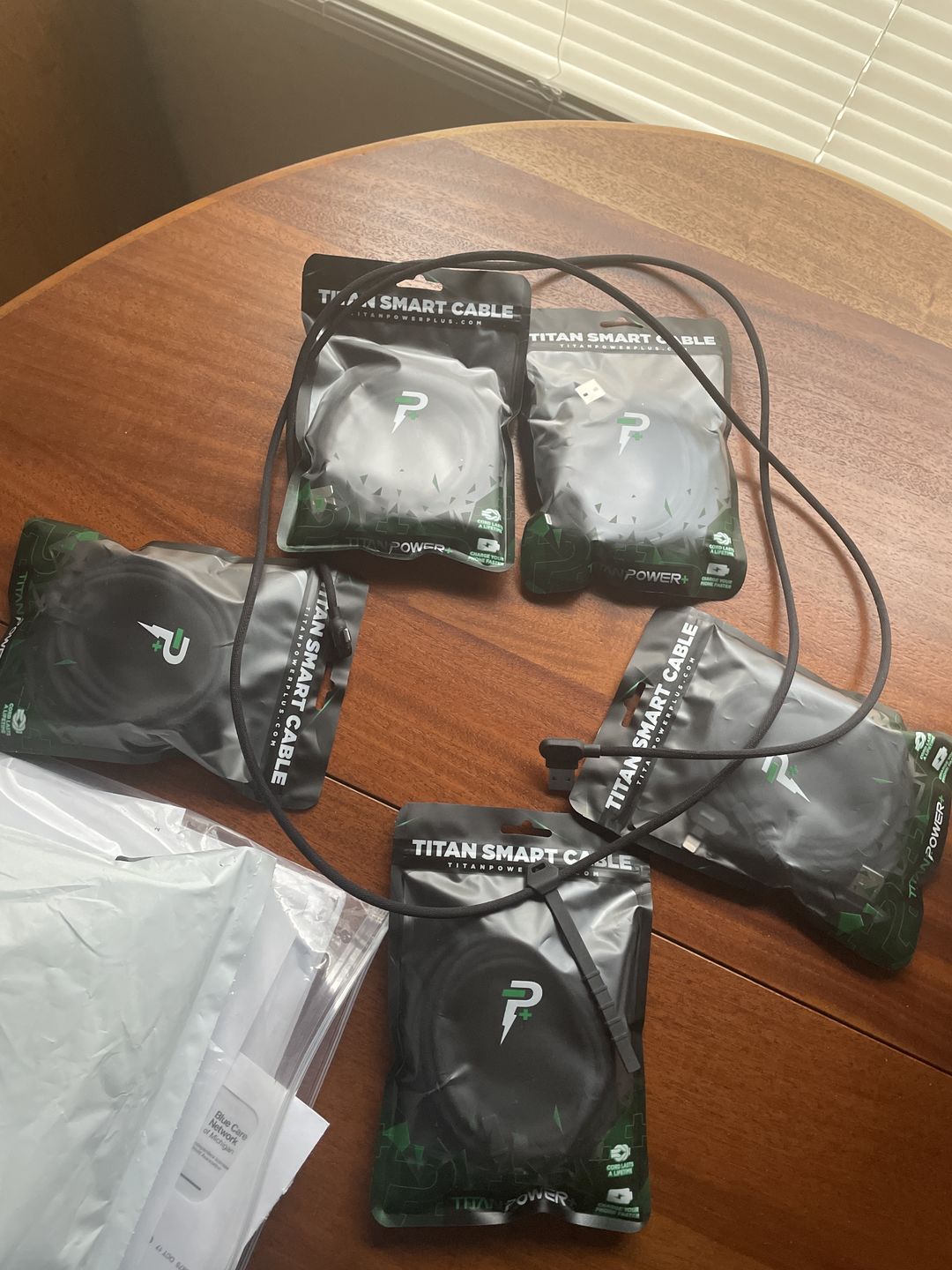 Customer photo review of Titan Smart Cable™ (3-Pack)