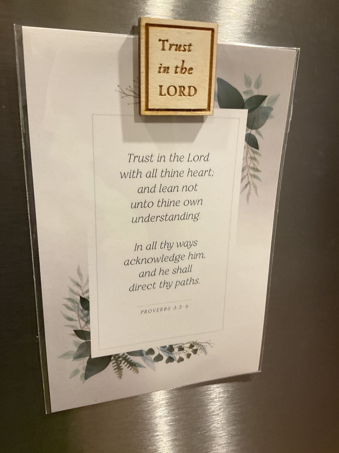 Customer photo review of "Trust In The Lord" Ministering Gift Pack | Ministering Made Easy Kit