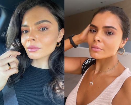 Customer photo review of Sunkissed Self-Tanning Serum