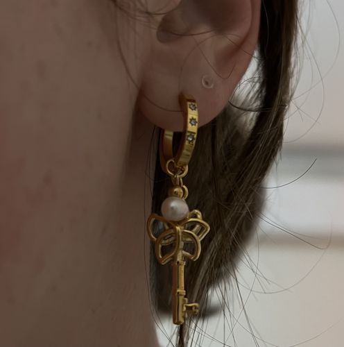 Customer photo review of Magic Shop Earrings