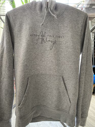 Customer photo review of AFTER ALL THIS TIME - HOODIE