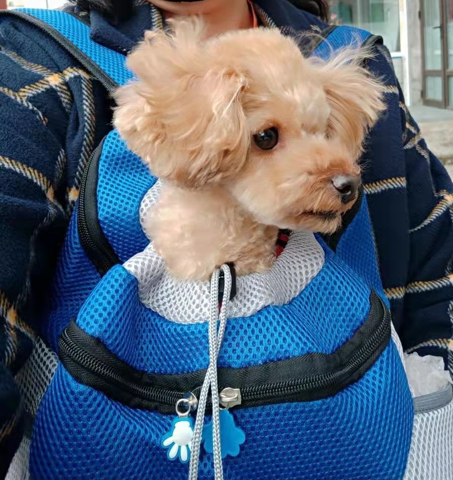 Customer photo review of Dog Backpack