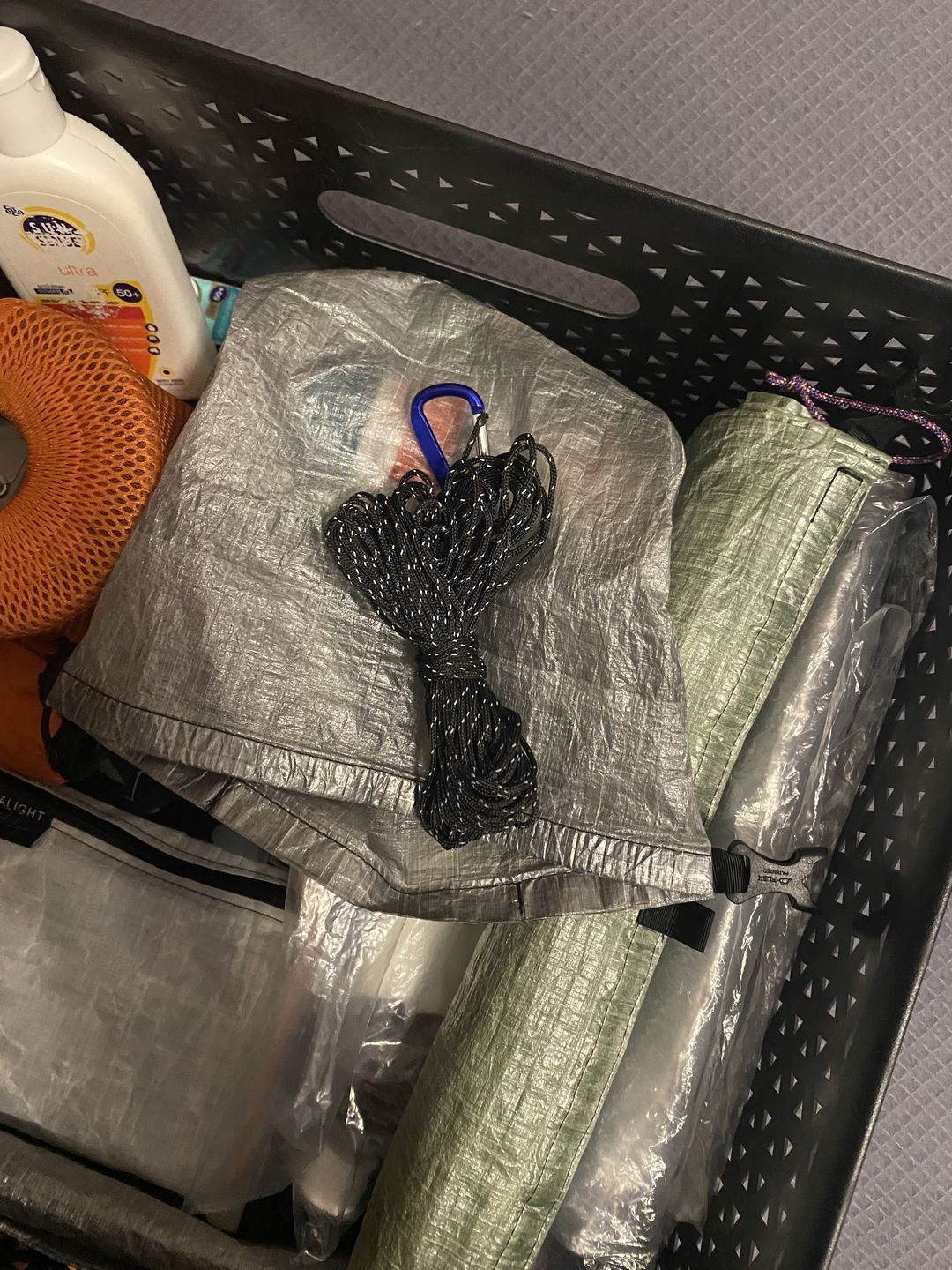 Customer photo review of 2mm Dyneema® Hardcord (Reflective)