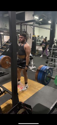 Customer photo review of PR Powerlifting 13mm Belt w/ Stainless Steel Lever Buckle - Brown