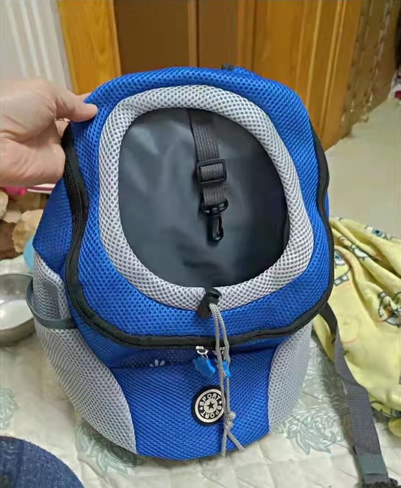 Customer photo review of Dog Backpack