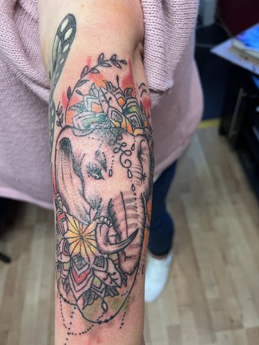 Customer photo review of TattooNumbx Numbing Cream