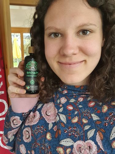 Customer photo review of Huile d'algues oméga 3 (100ml)