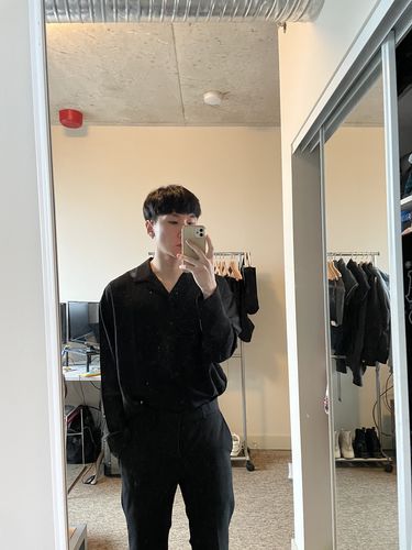 Customer photo review of RT No. 802 OPEN COLLAR SHIRT