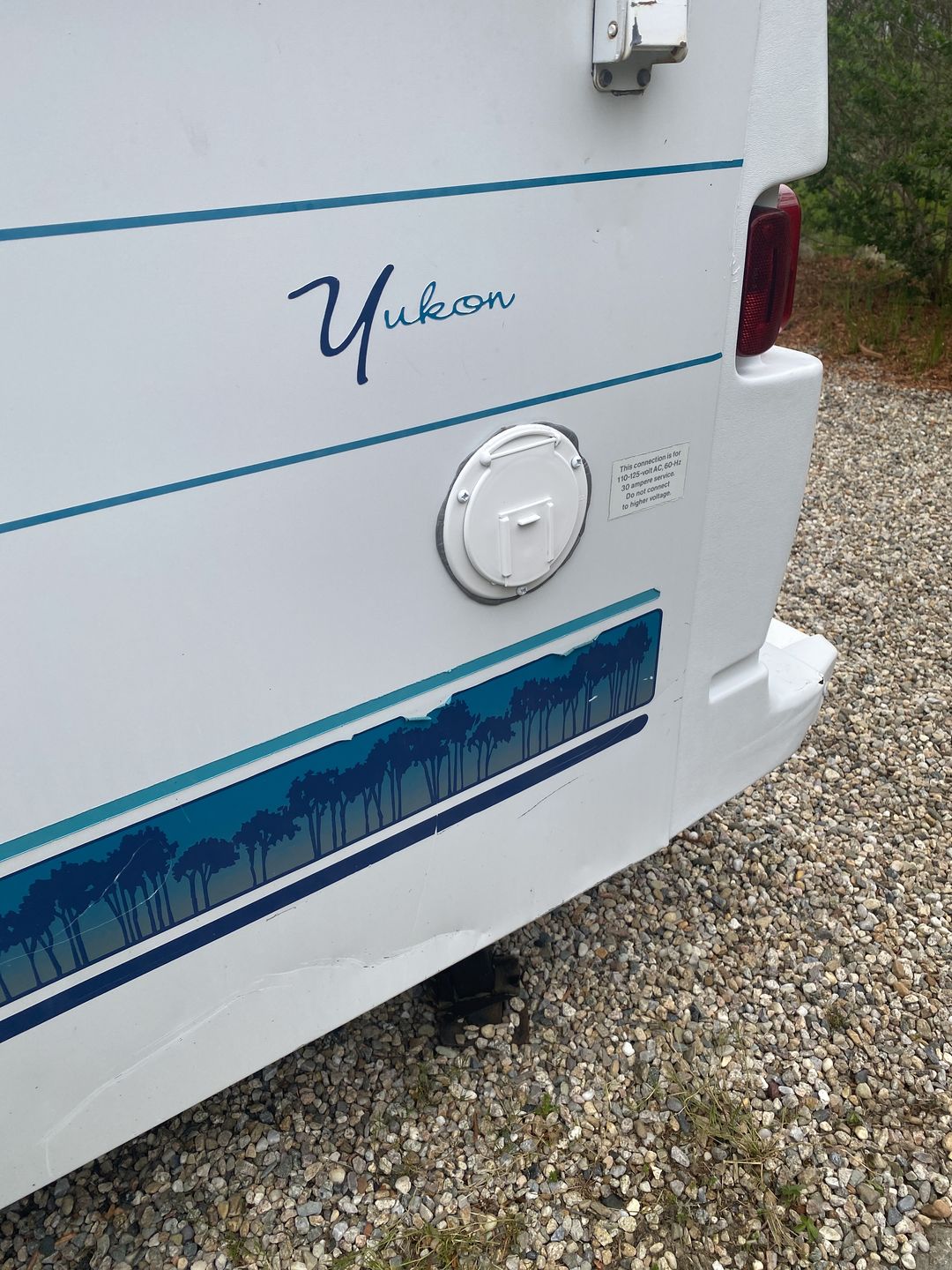 Customer photo review of Power Cord Hatch