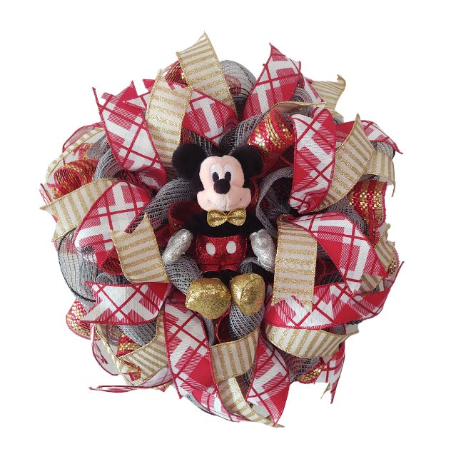 Customer photo review of Mounting Squares Bag of 100 - DECOE-002, attach a wreath sign, sign attachment