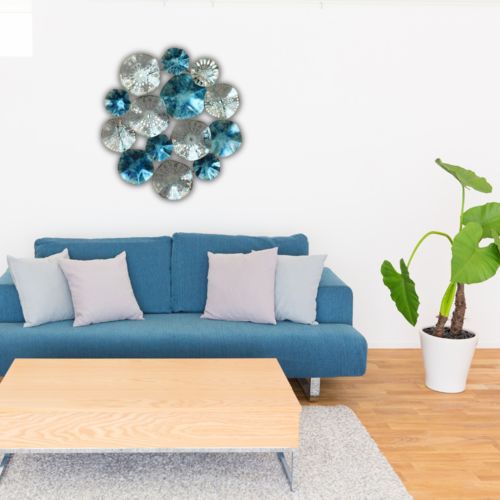 Customer photo review of Metal Wall Art 72x74 BUCCIN