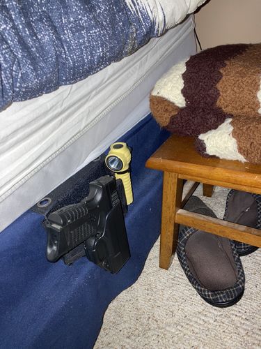 Customer photo review of Morpheus Bedside Holster