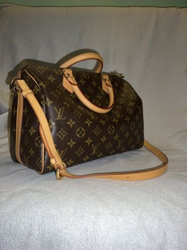Customer photo review of PRELOVED Louis Vuitton Monogram Speedy 30 Bandolier Bag SD2182 050122