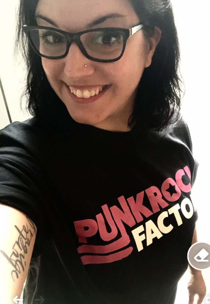 Customer photo review of PRF Logo Tee