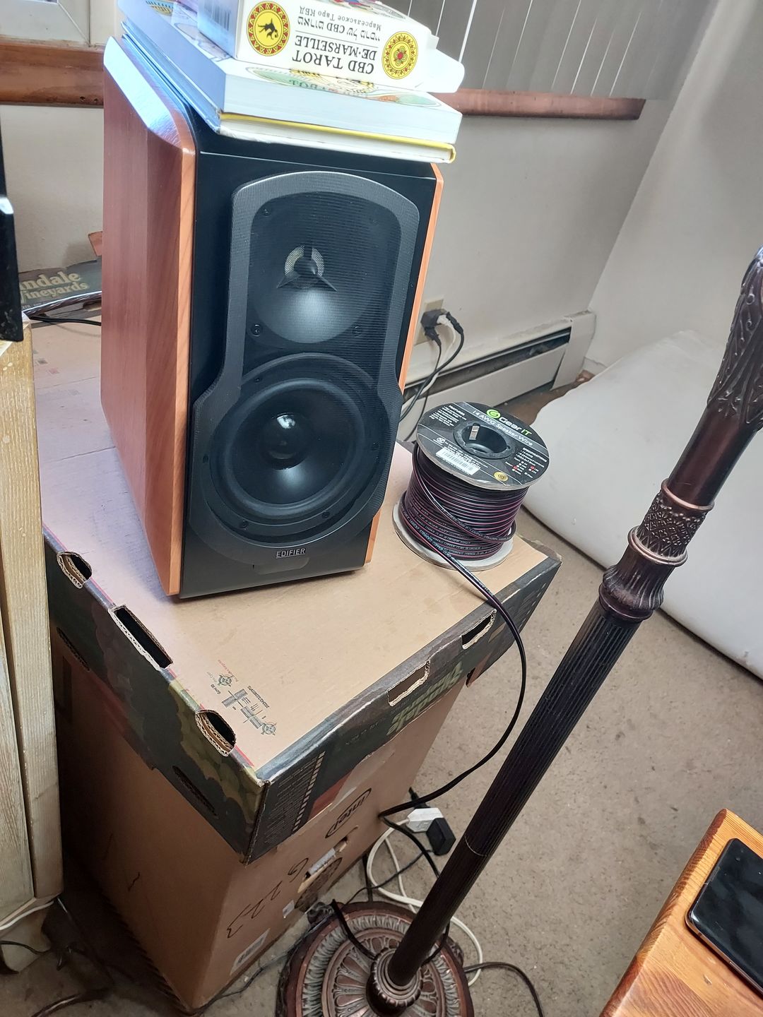 Customer photo review of S2000Pro Bookshelf Studio Monitor Speakers