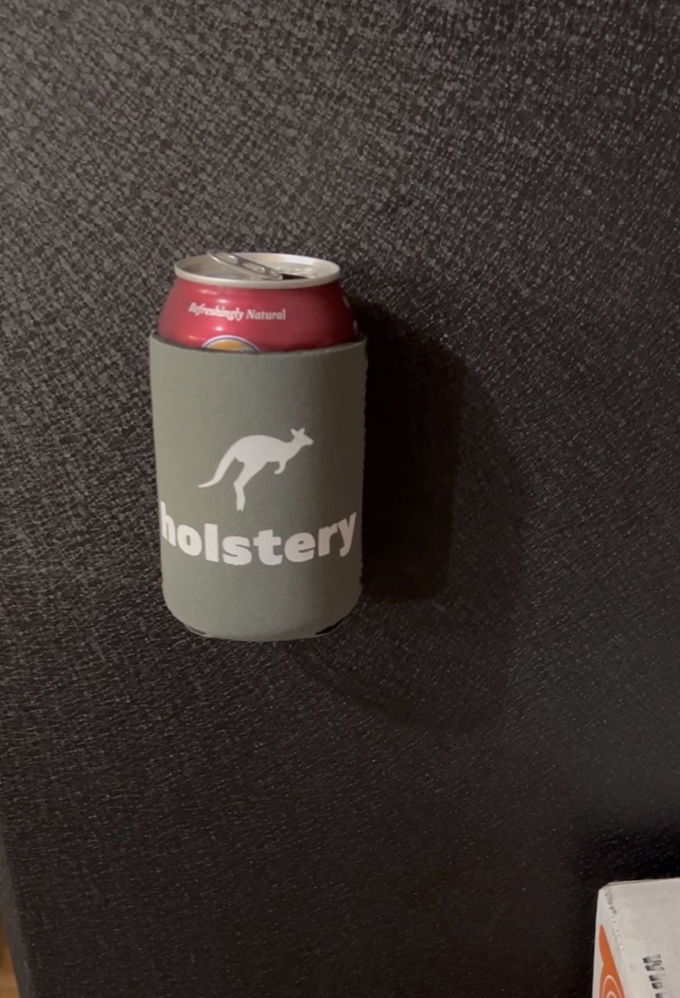 Customer photo review of CanMaster: The Magnetic Can Koozie