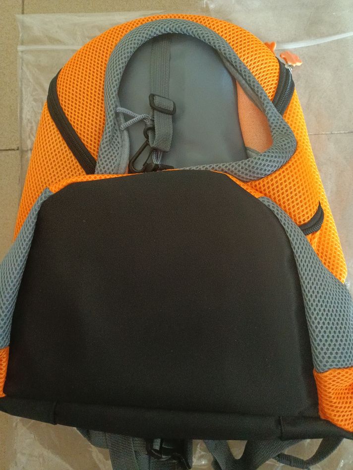 Customer photo review of Dog Backpack