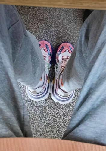 Customer photo review of Soft Girl Aesthetic Pastel Sneakers