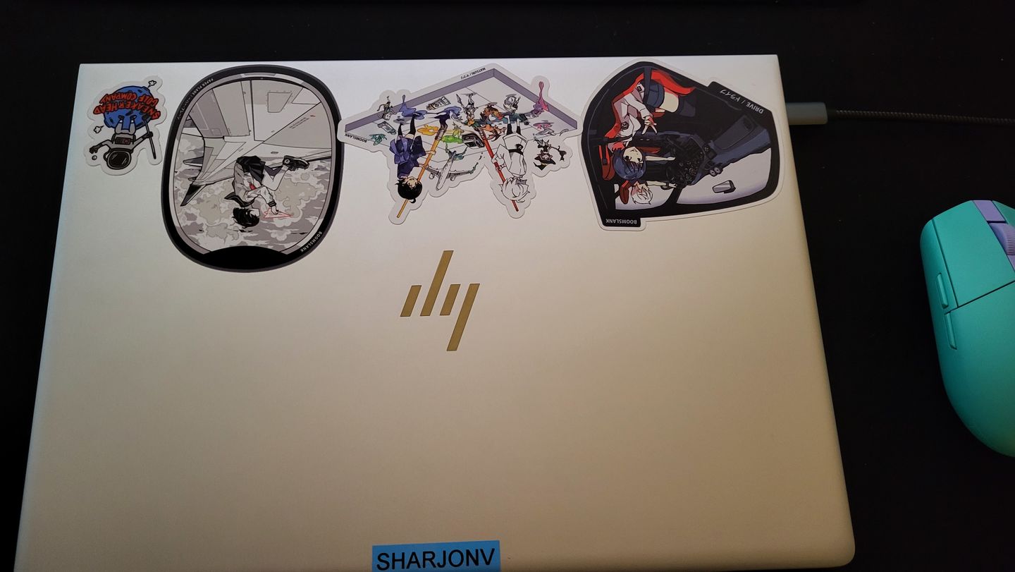 Customer photo review of Sticker Bundle