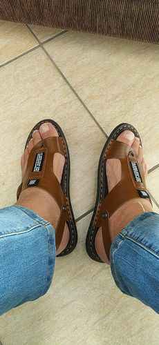 Customer photo review of Outdoor Comfortable Beach Sandals