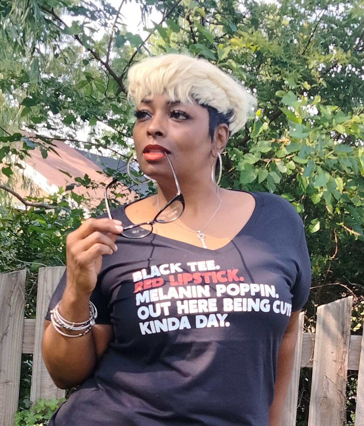 Customer photo review of Out Here Being Cute