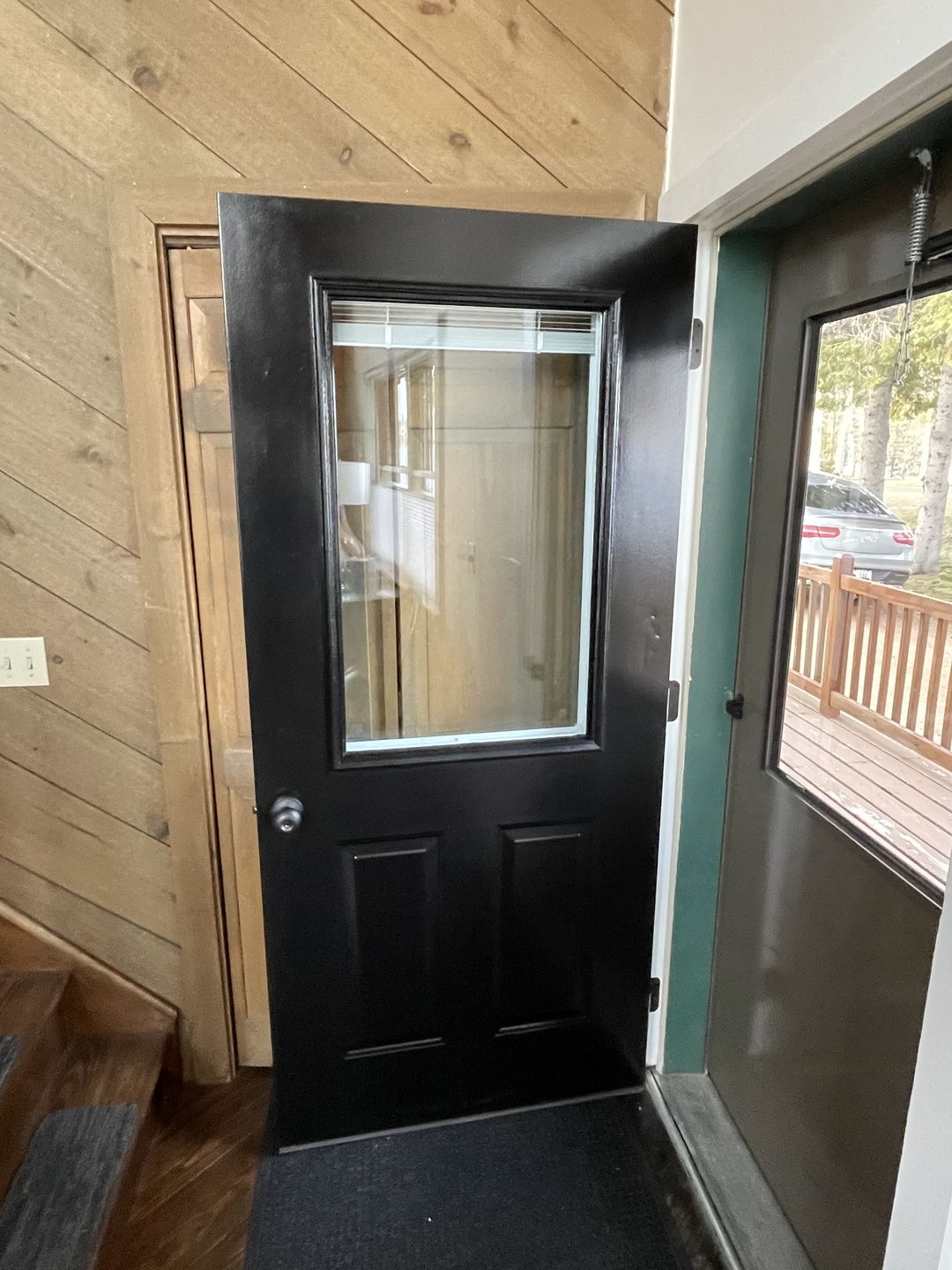 Customer photo review of 36" Therma-Tru Drive-On Door Sweep