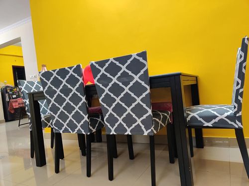 Customer photo review of Magic Universal Chair Cover