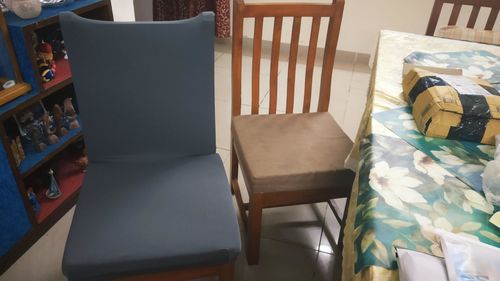 Customer photo review of Magic Universal Chair Cover