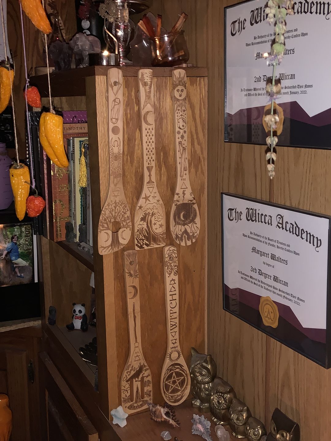 Customer photo review of The 5 Elements Bamboo Large Kitchen Utensils Set