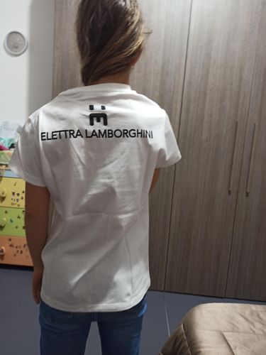 Customer photo review of T-Shirt logo bianco