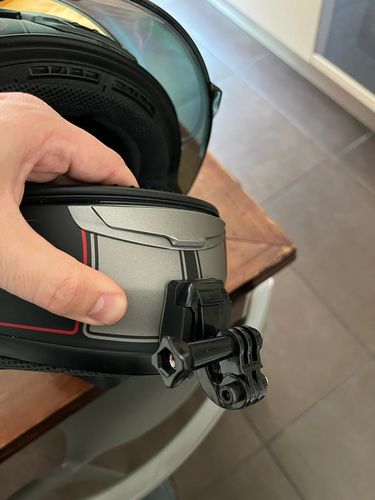 Customer photo review of Shoei RF-1200/NXR Camera Mount