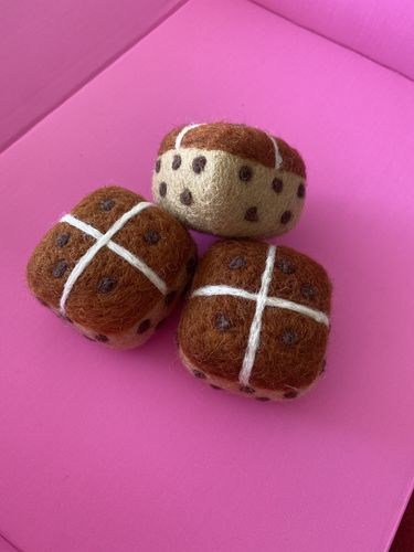 Customer photo review of Hot Cross Bun Set of 3