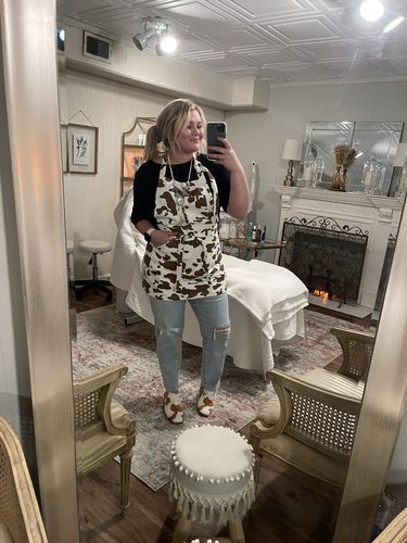 Customer photo review of Farmhouse Apron (Pre Order)