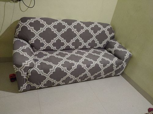 Customer photo review of Elastic Couch Cover