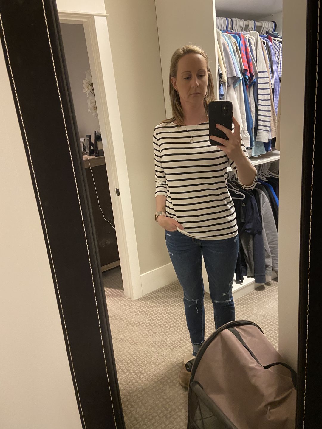 Customer photo review of *Freshly Baked* Boatneck Top