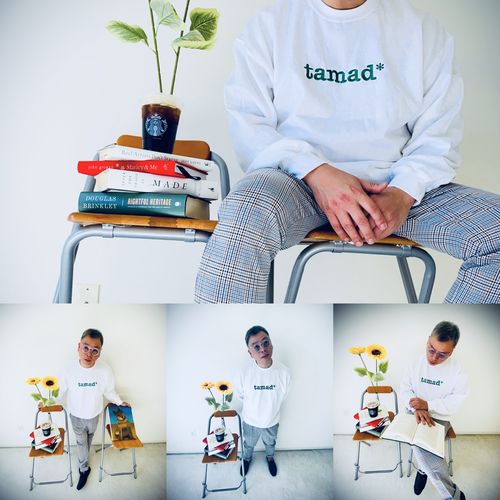 Customer photo review of Tamad* Pinoy Embroidered Sweatshirt