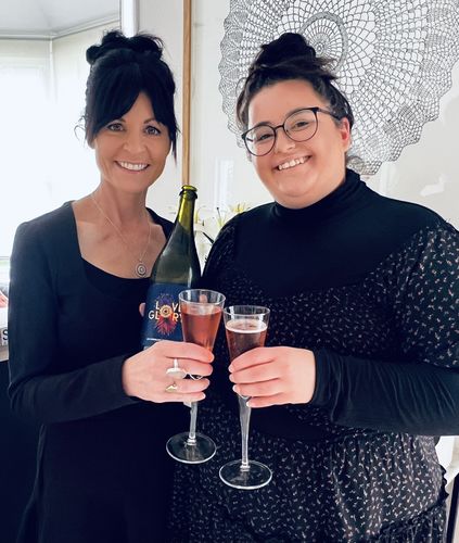 Customer photo review of Sparkling Tempranillo Rosé | 6 Pack
