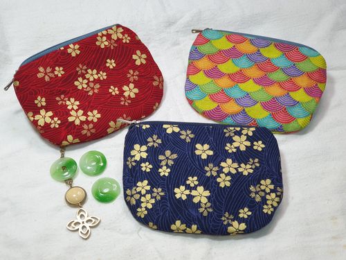Customer photo review of Sakura Coin Pouch Pattern