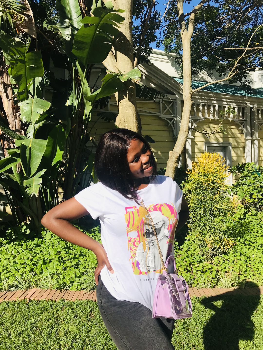 Customer photo review of Grade 13A Kim K Straight BoB wig 10”