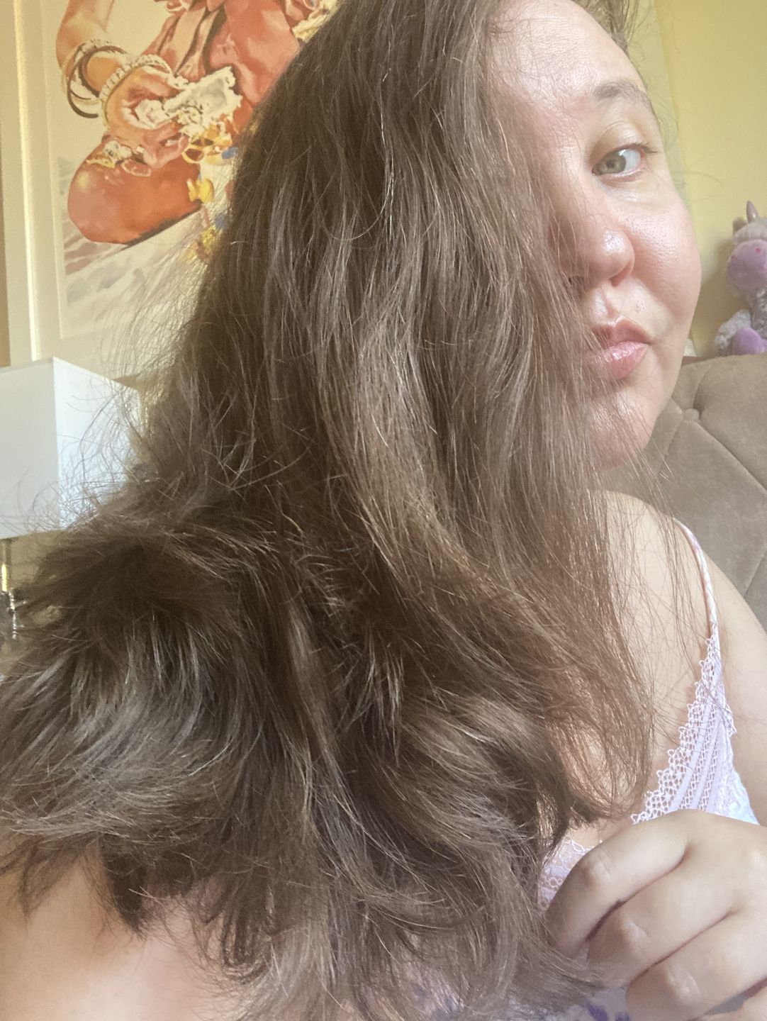 Customer photo review of Keratin Therapy Scalp Detox