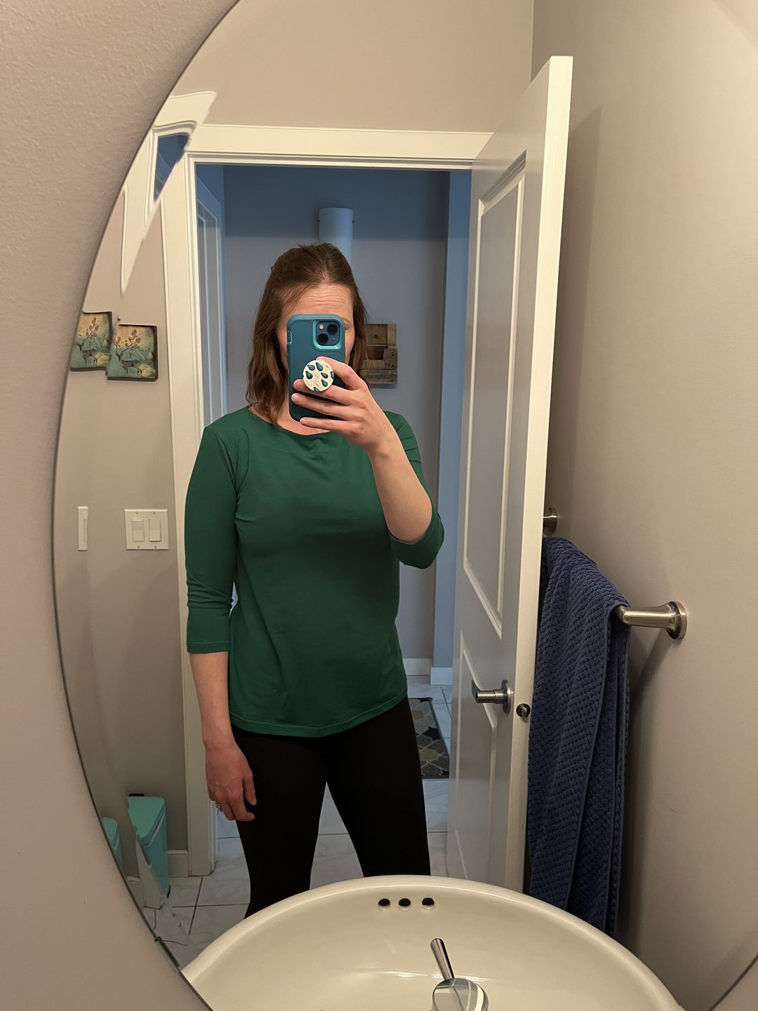 Customer photo review of *Freshly Baked* Boatneck Top