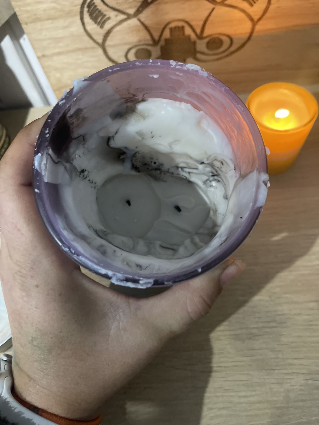 Customer photo review of Aurora Borealis (Candle)