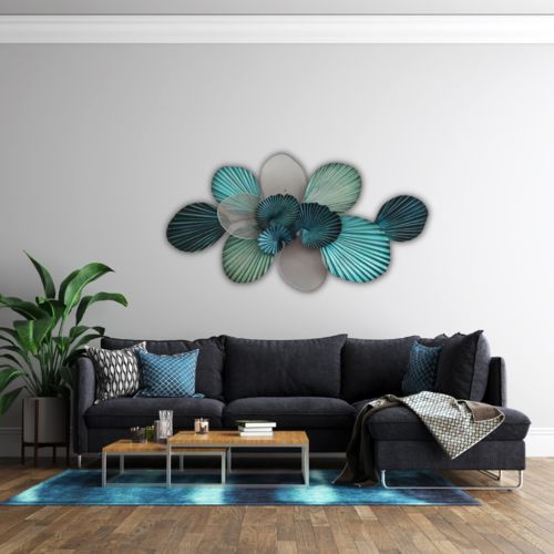 Customer photo review of Metal Wall Art 91x49 PANDANAS