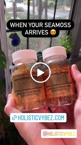 Customer video review of Sea Moss Gummies: 3 Month Supply
