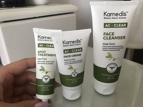 Customer photo review of ערכה טיפולית לעור שמן ופצעונים | AC - CLEAR CONTROL KIT