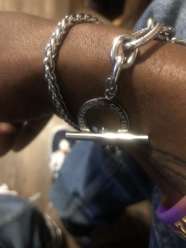 Customer photo review of Toggle Milan Bracelet (Silver)