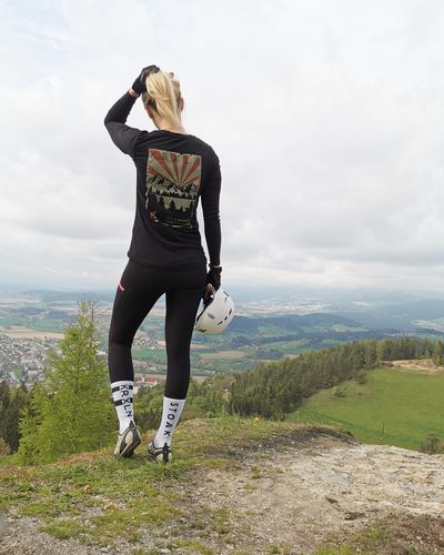 Customer photo review of Almtal Damen Holzfaser T-Shirt - Ecovero - Tencel