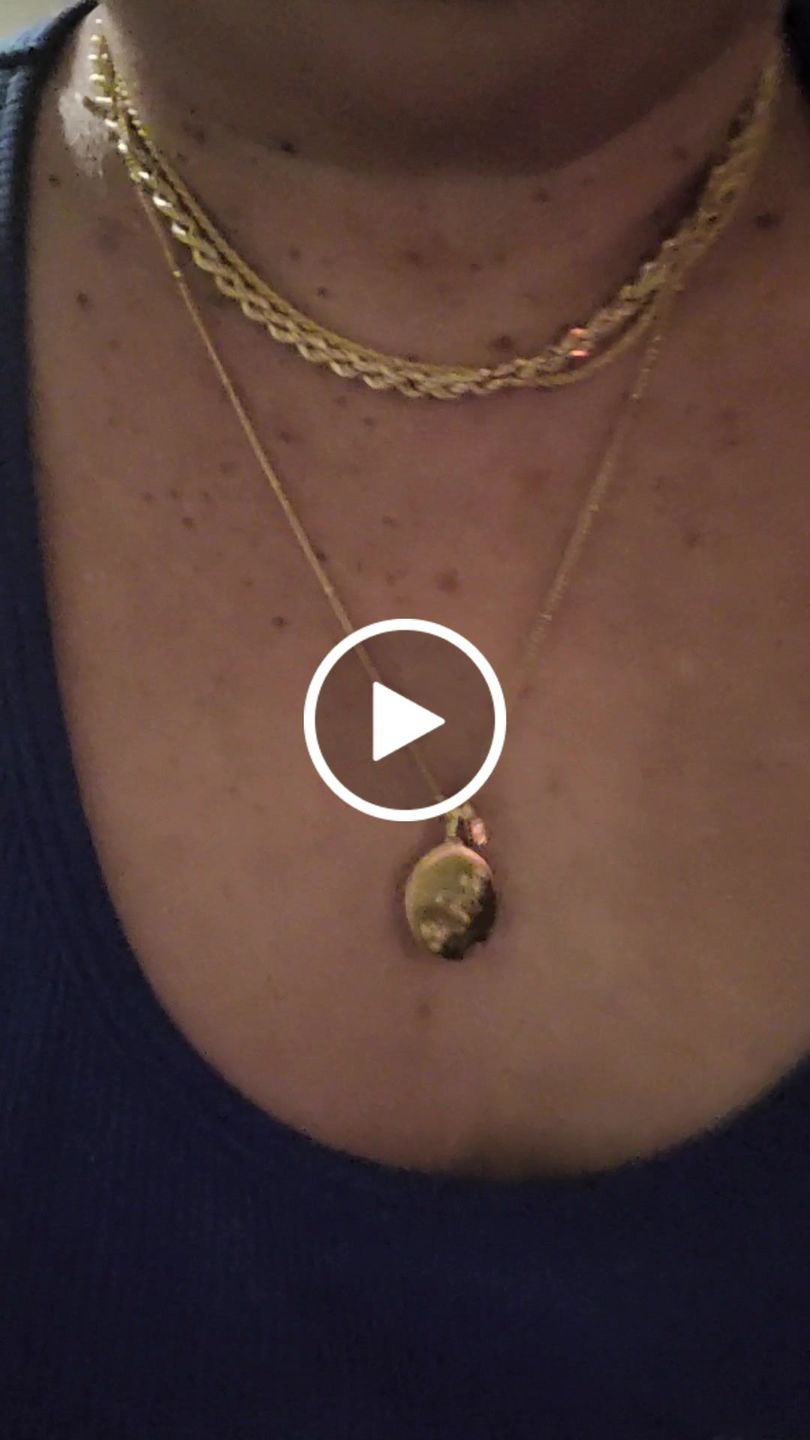 Customer video review of FOREVER AFFIRMATION PENDANT NECKLACE