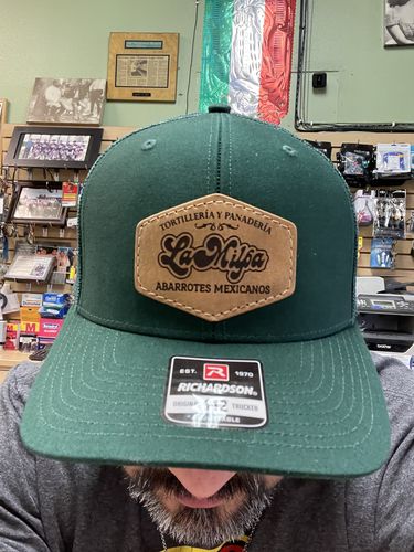 Customer photo review of Richardson 112 Custom Leather Patch Hat